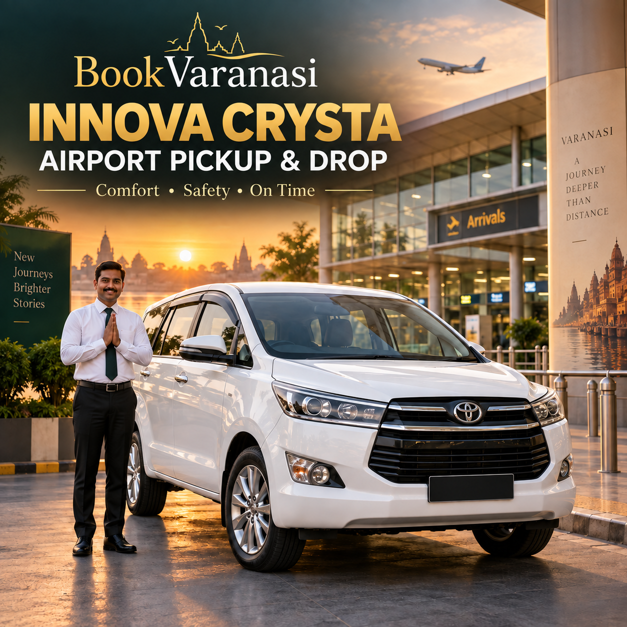 Abhi Airport Pickup and Drop Service — Airport & Railway Pickup in Varanasi