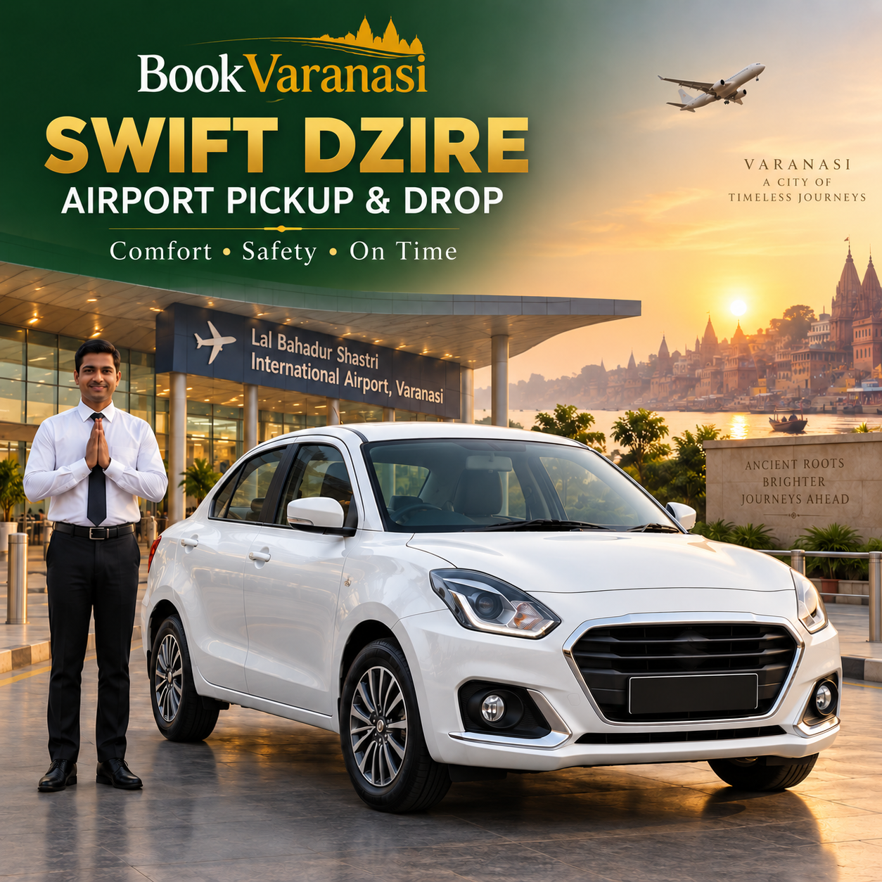Abhi Airport Pickup and Drop Service — Airport & Railway Pickup in Varanasi